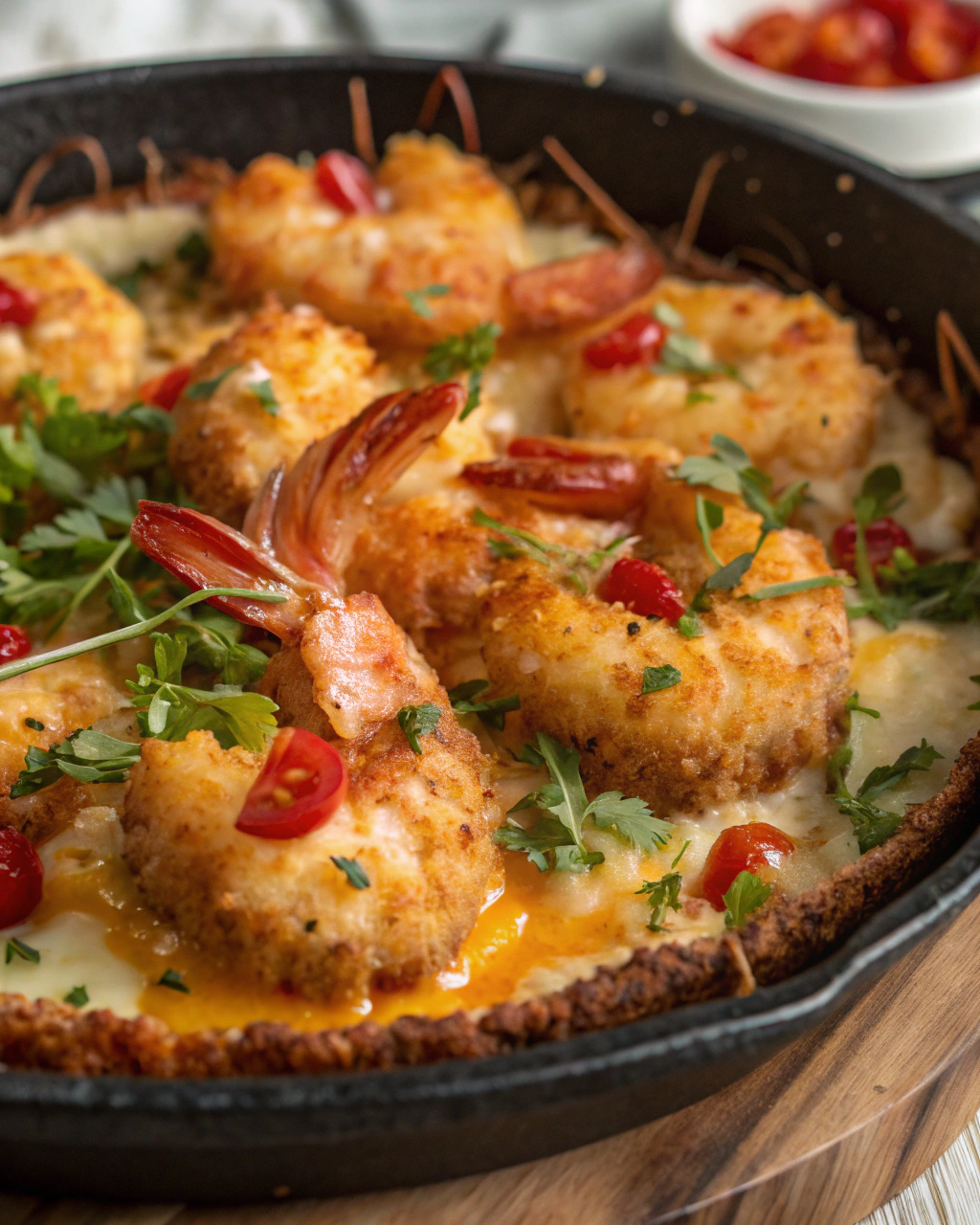 Cheesy Coconut Shrimp for Family Dinner