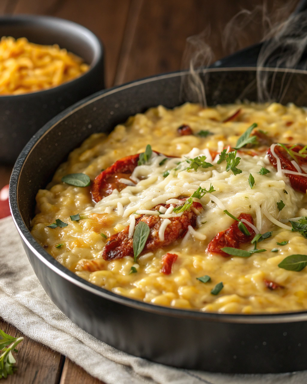 Cheesy Creamy Risotto for Family Dinner