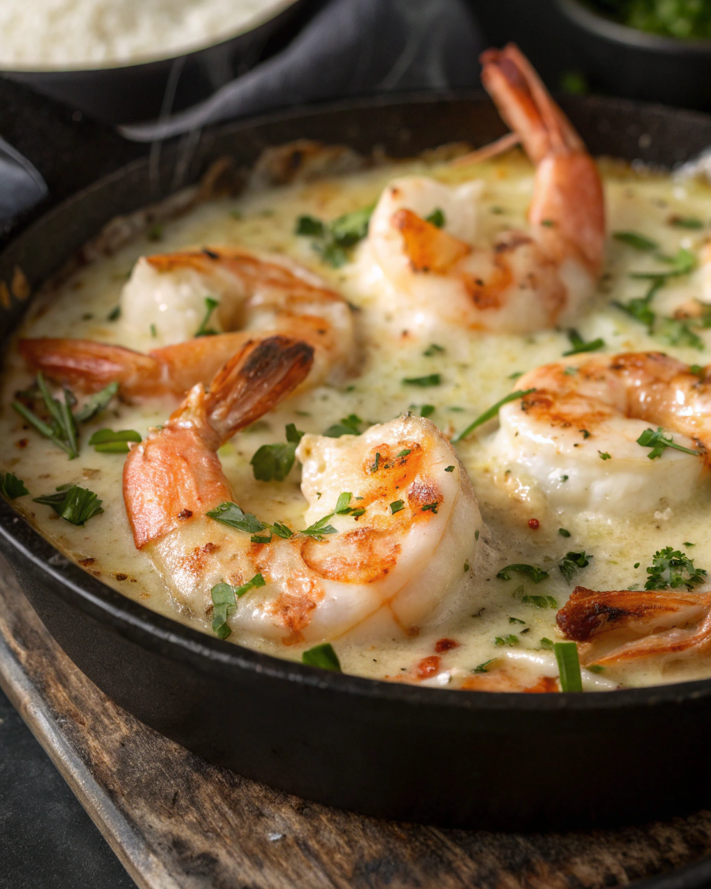 Creamy Garlic Shrimp That Melts in Your Mouth