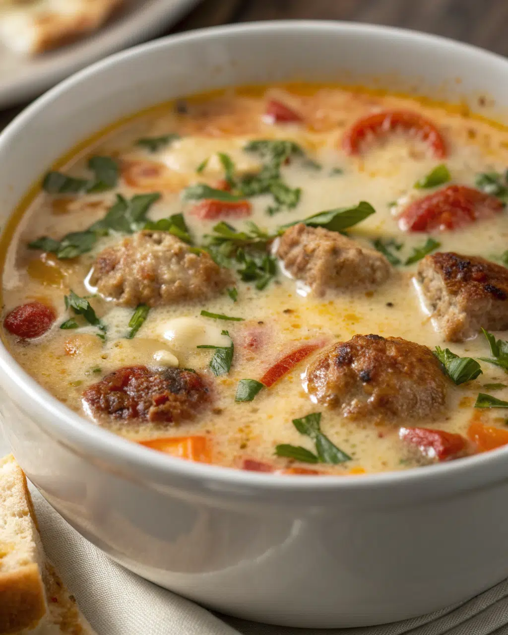 Creamy Italian Sausage Soup