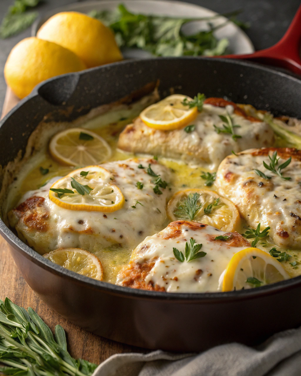Creamy Lemon Chicken Delight