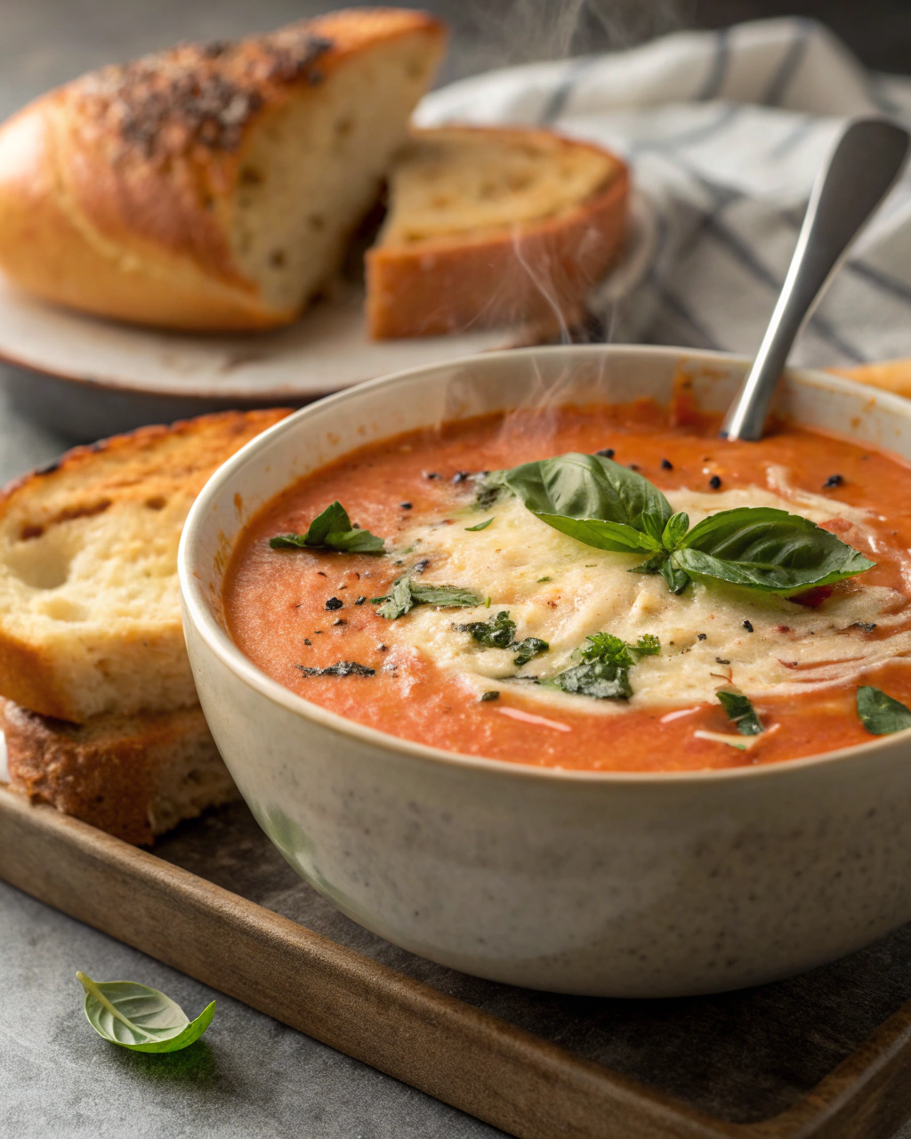Creamy Tomato Basil Soup That Melts in Your Mouth