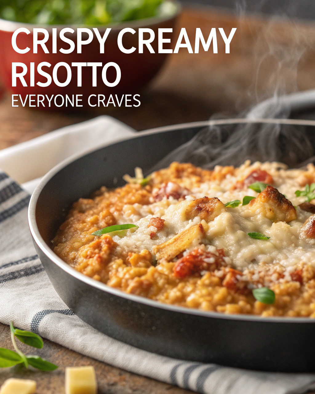 Crispy Creamy Risotto Everyone Craves