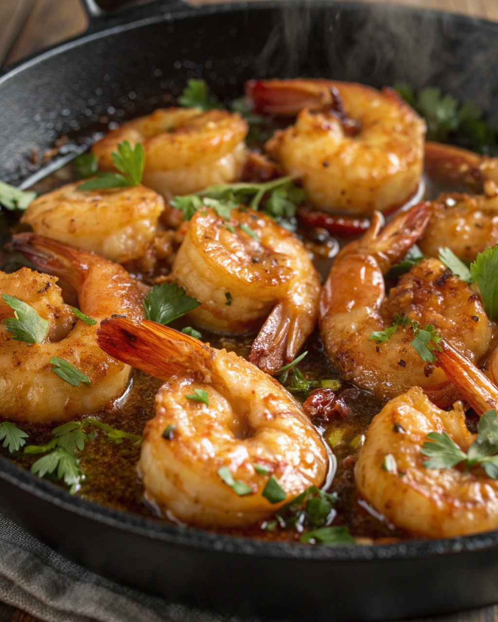 Crispy Honey-Glazed Shrimp
