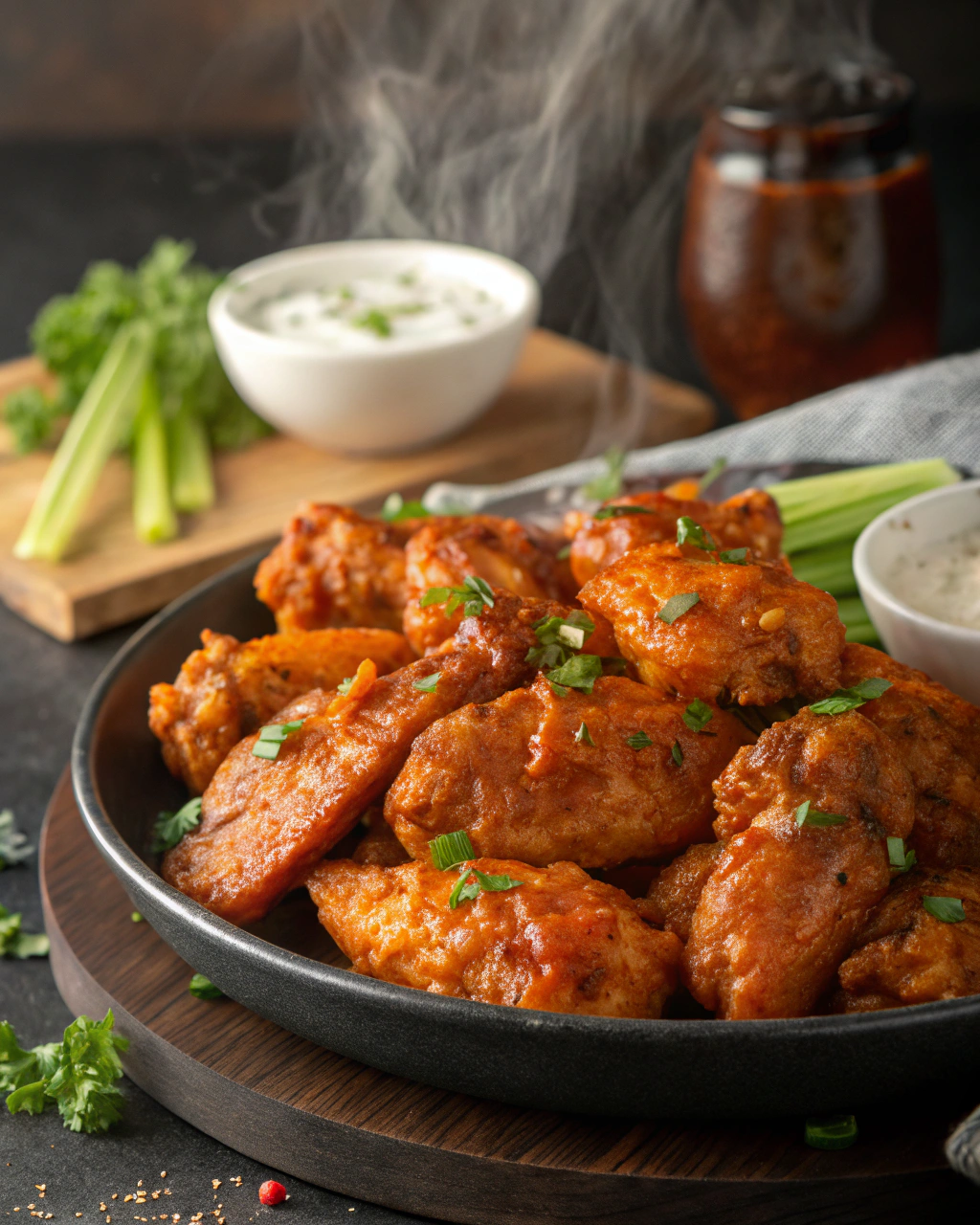 Fluffy Buffalo Chicken Wings That Everyone Will Love
