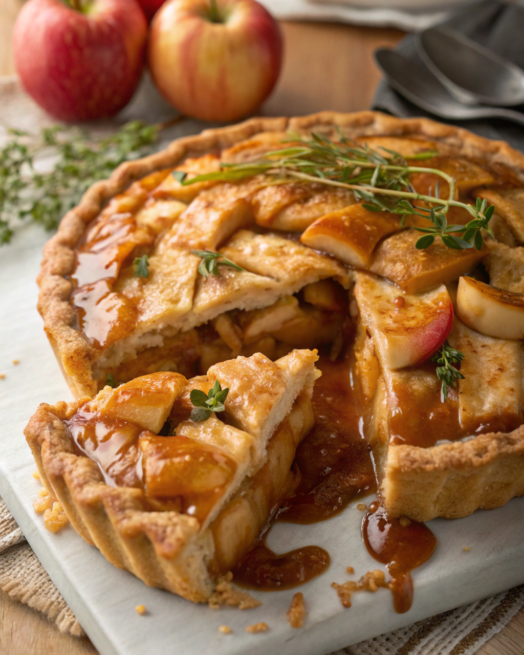 Fluffy Caramel Apple Pie That Everyone Will Love