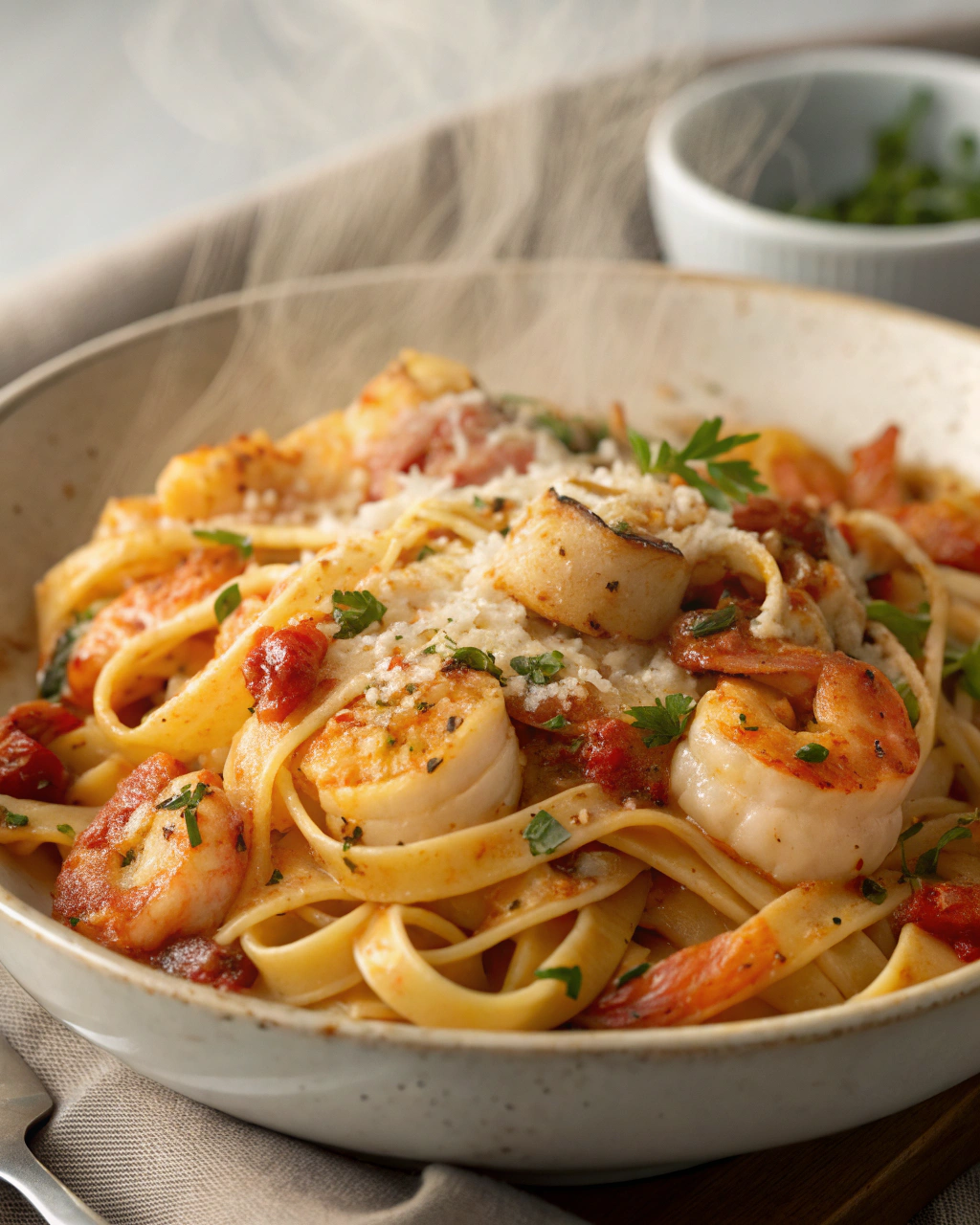 Fluffy Seafood Pasta That Everyone Will Love