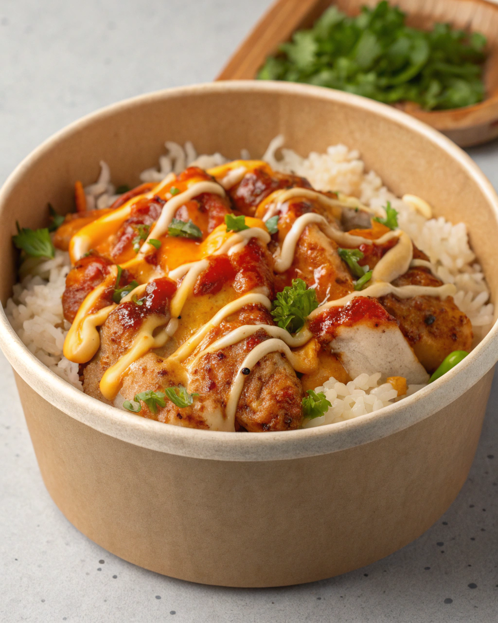Garlic Butter Chicken Rice Bowl That’s Totally Addictive