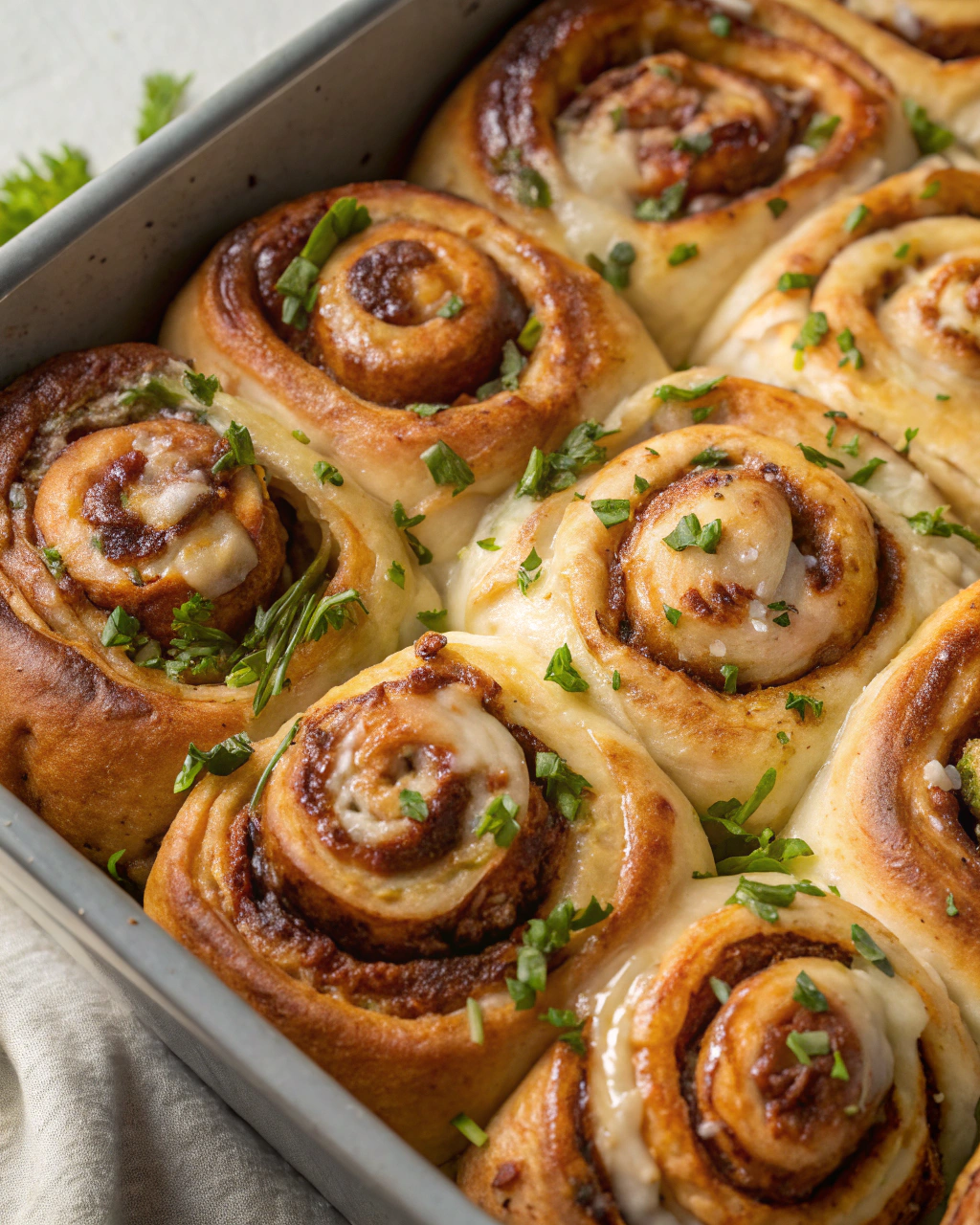Garlic Butter Cinnamon Rolls That’s Totally Addictive