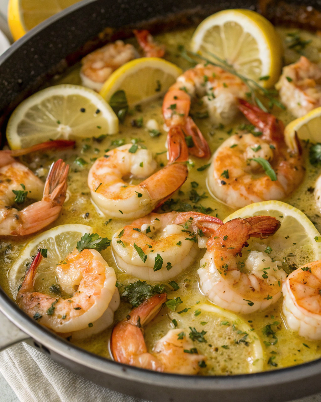 Garlic Butter Lemon Garlic Shrimp That’s Totally Addictive