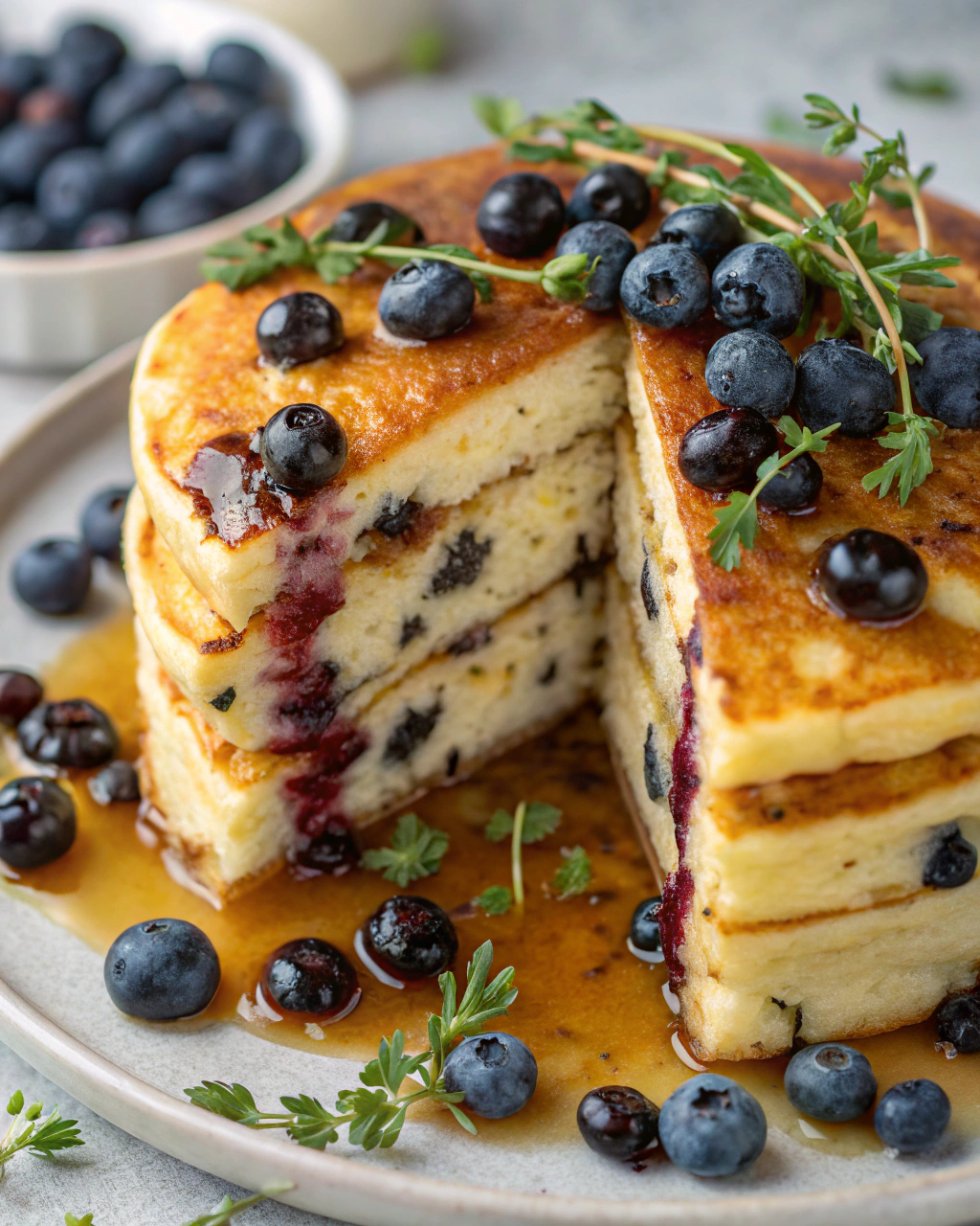 Irresistible Blueberry Pancakes for Busy Weeknights