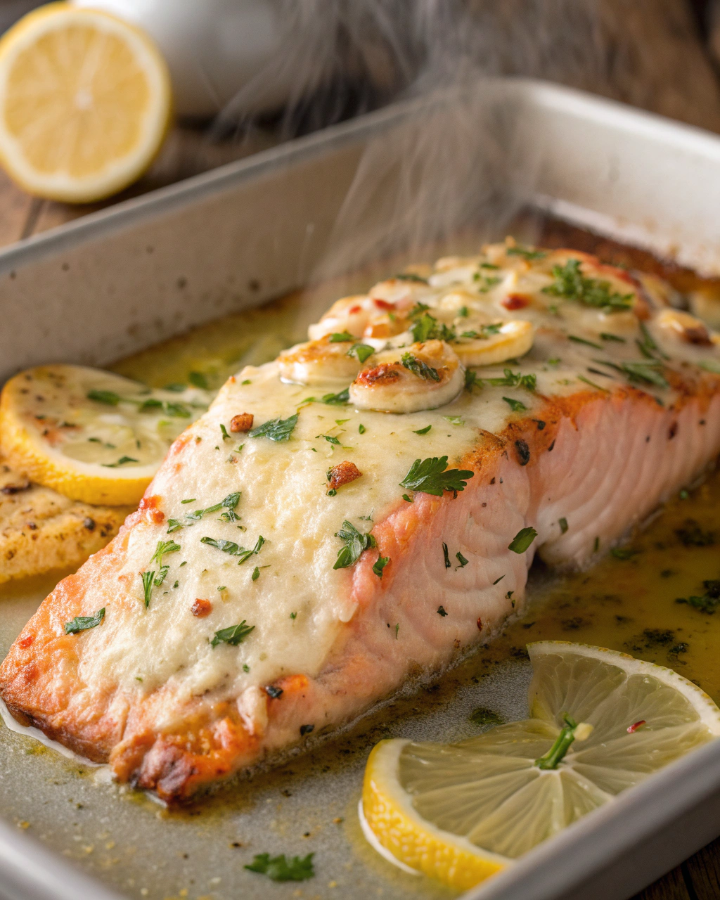 Luscious Lemon-Garlic Salmon Delight