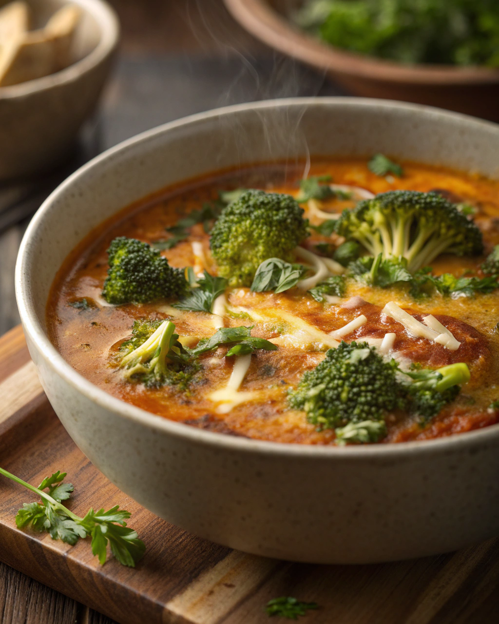 Spicy Broccoli Soup That’s Full of Flavor