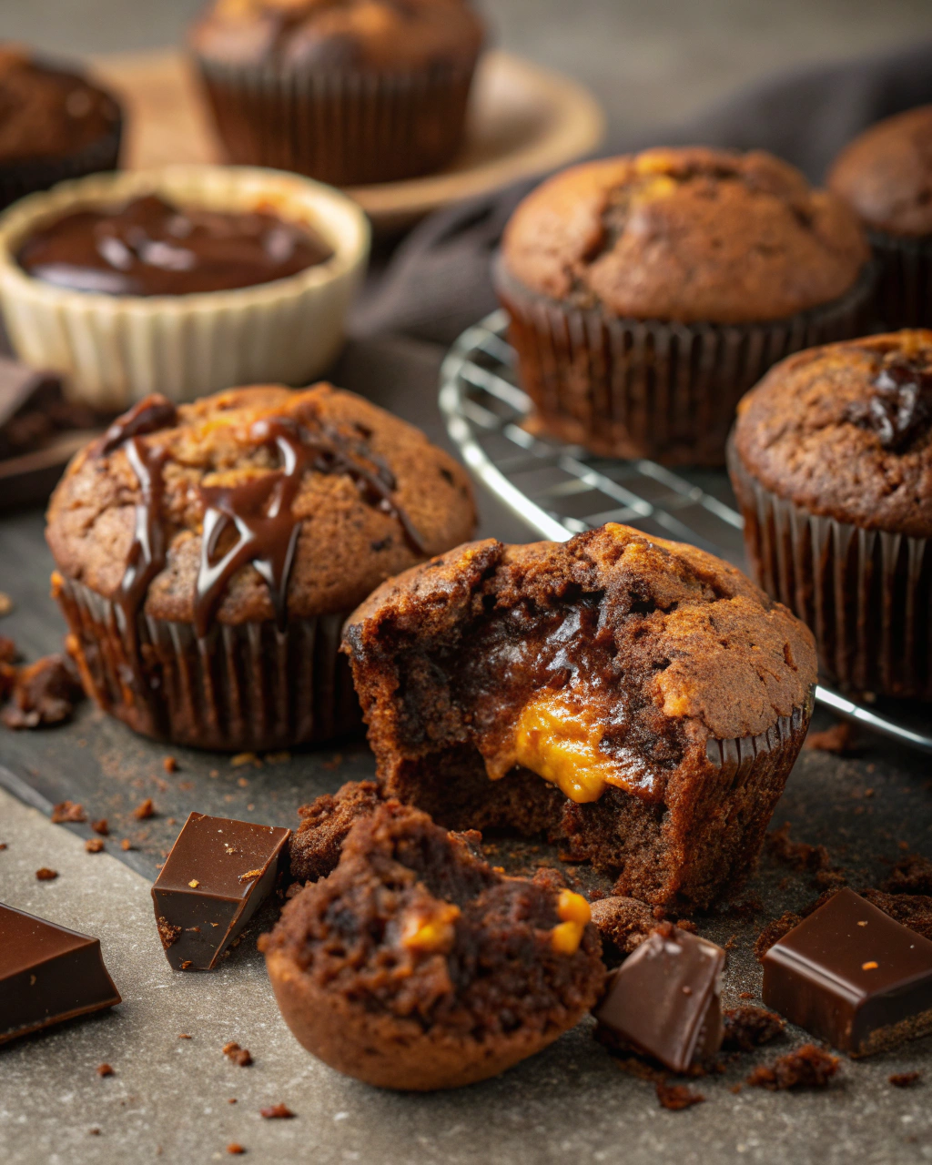 Spicy Chocolate Muffins That’s Full of Flavor
