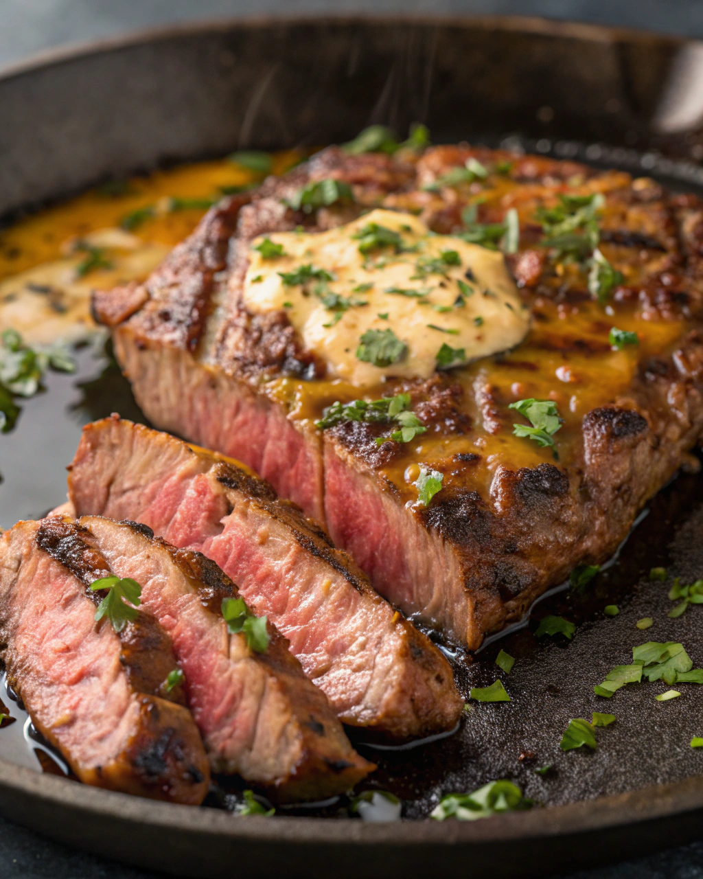 Spicy Garlic Butter Steak That’s Full of Flavor