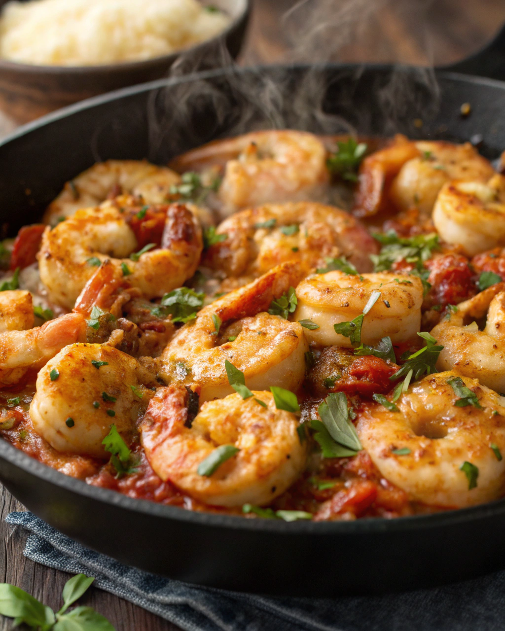 Spicy Garlic Shrimp That’s Full of Flavor