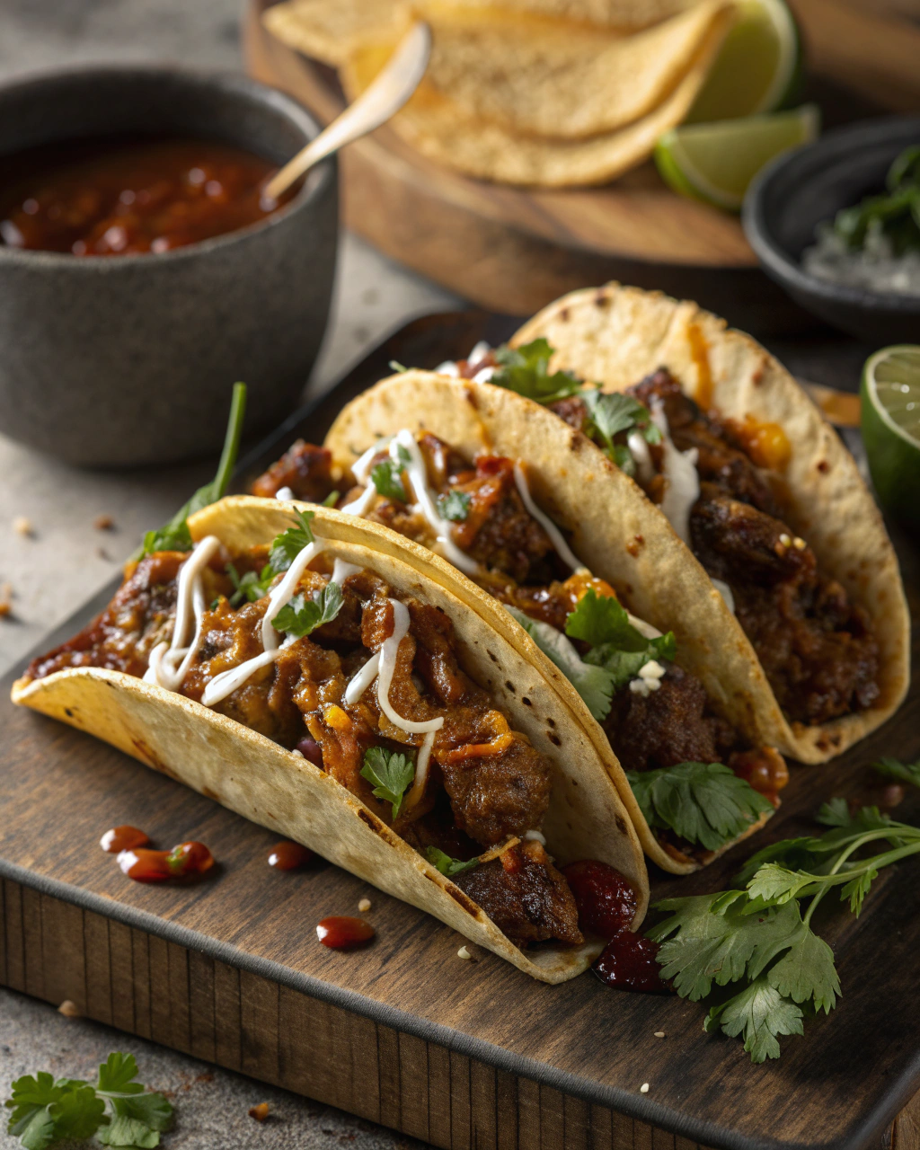 Sweet and Sticky Beef Tacos for Cozy Nights