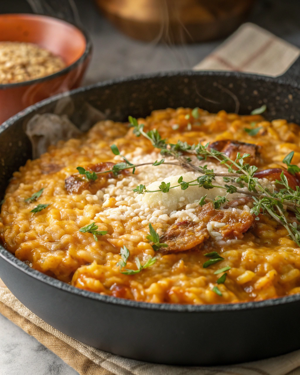 Sweet and Sticky Creamy Risotto for Cozy Nights