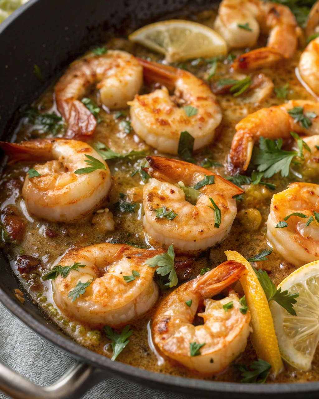 Sweet and Sticky Lemon Garlic Shrimp for Cozy Nights