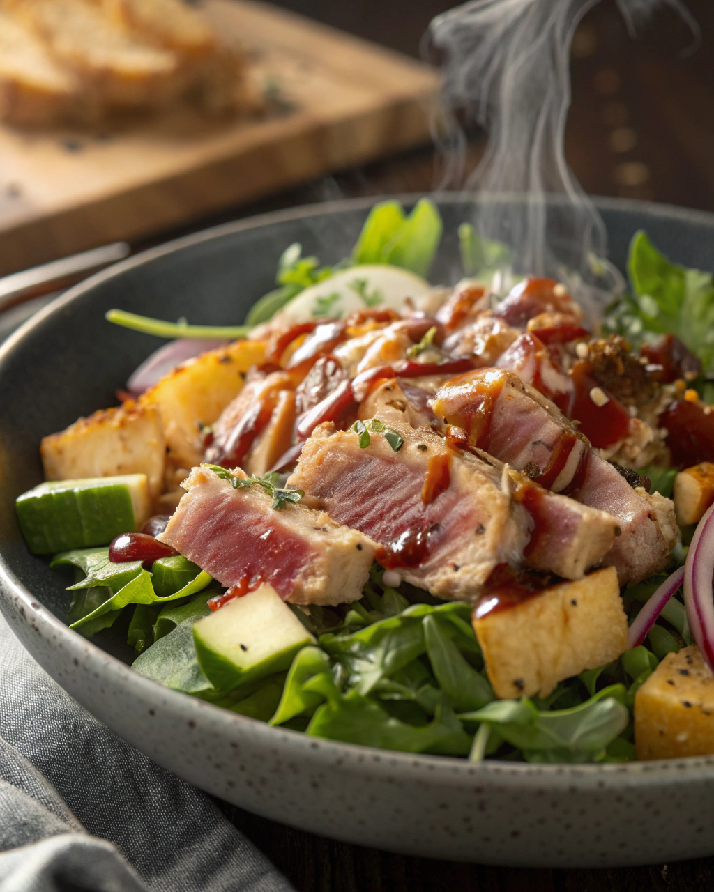 Sweet and Sticky Tuna Salad for Cozy Nights