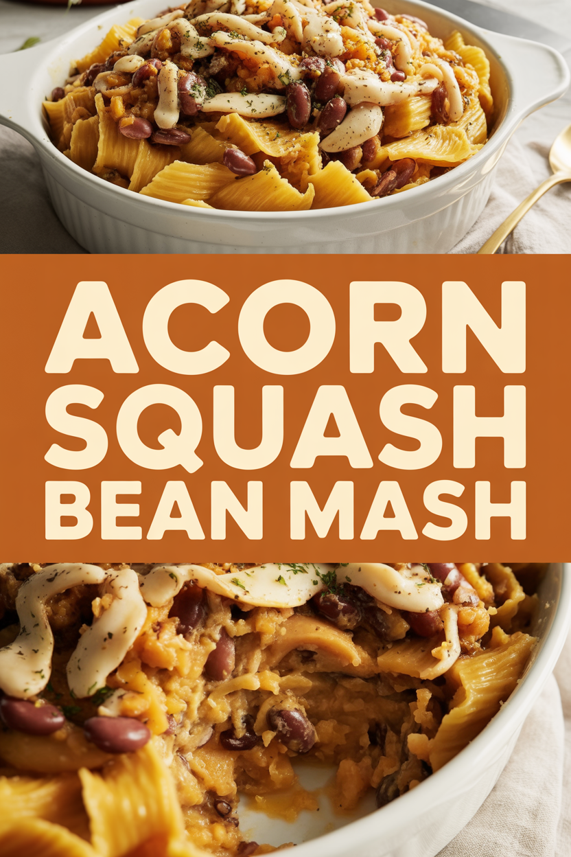 Acorn Squash Bean Mash