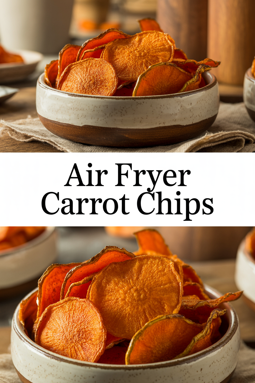 Air Fryer Carrot Chips