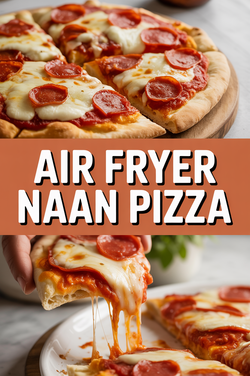 Air Fryer Naan Pizza