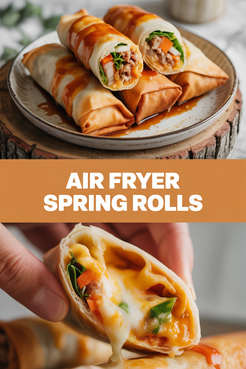 Air Fryer Spring Rolls