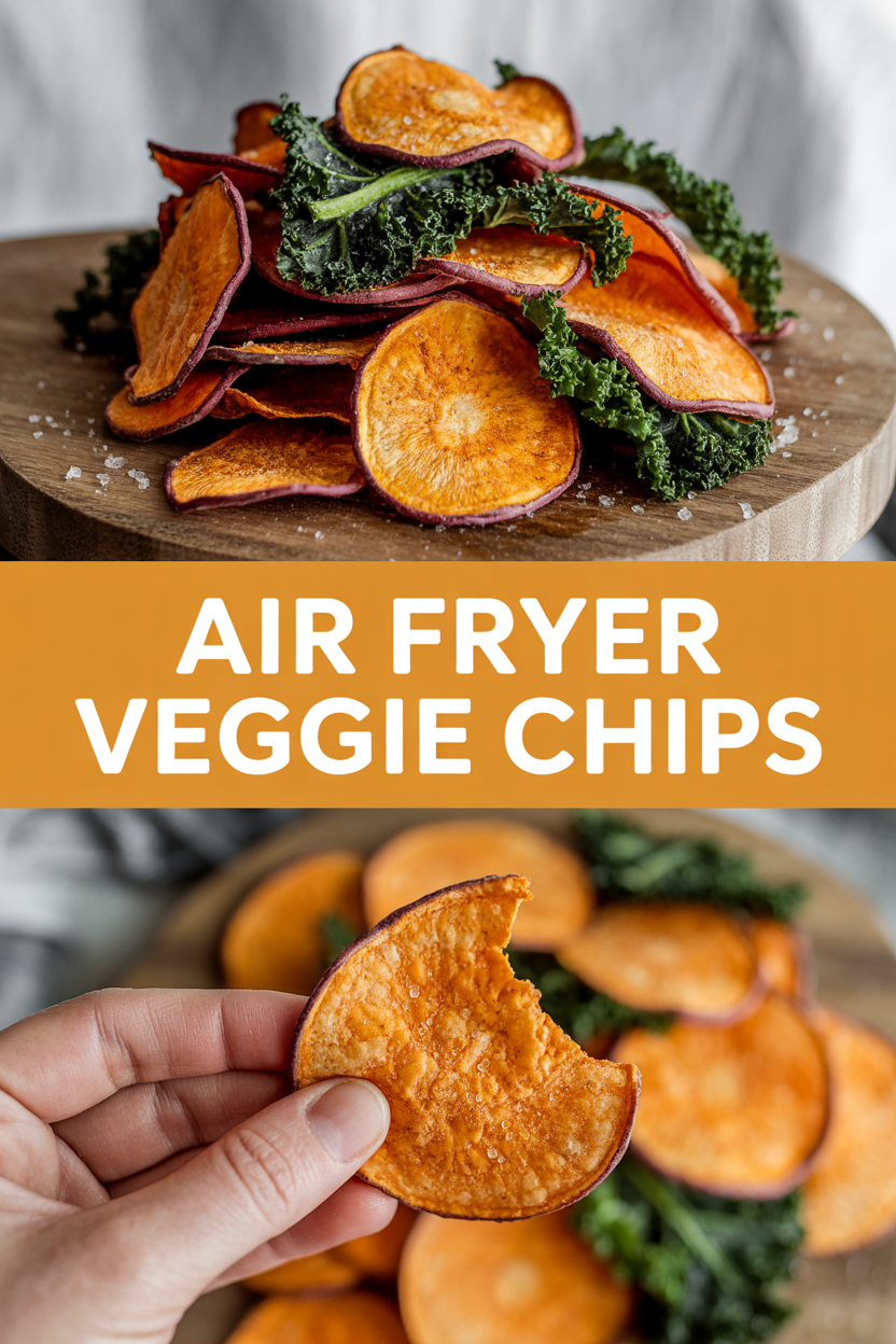 Air Fryer Veggie Chips