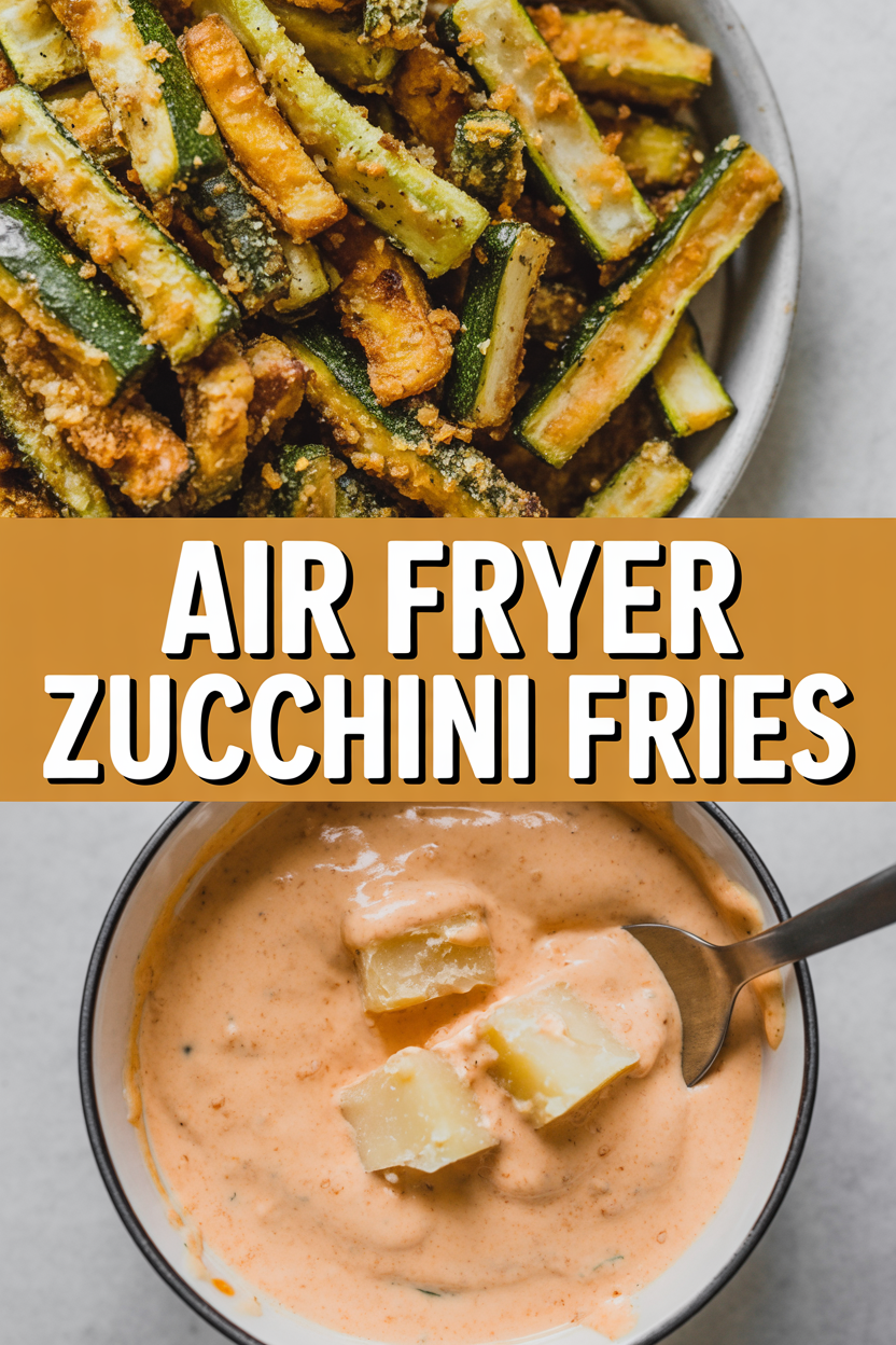Air Fryer Zucchini Fries