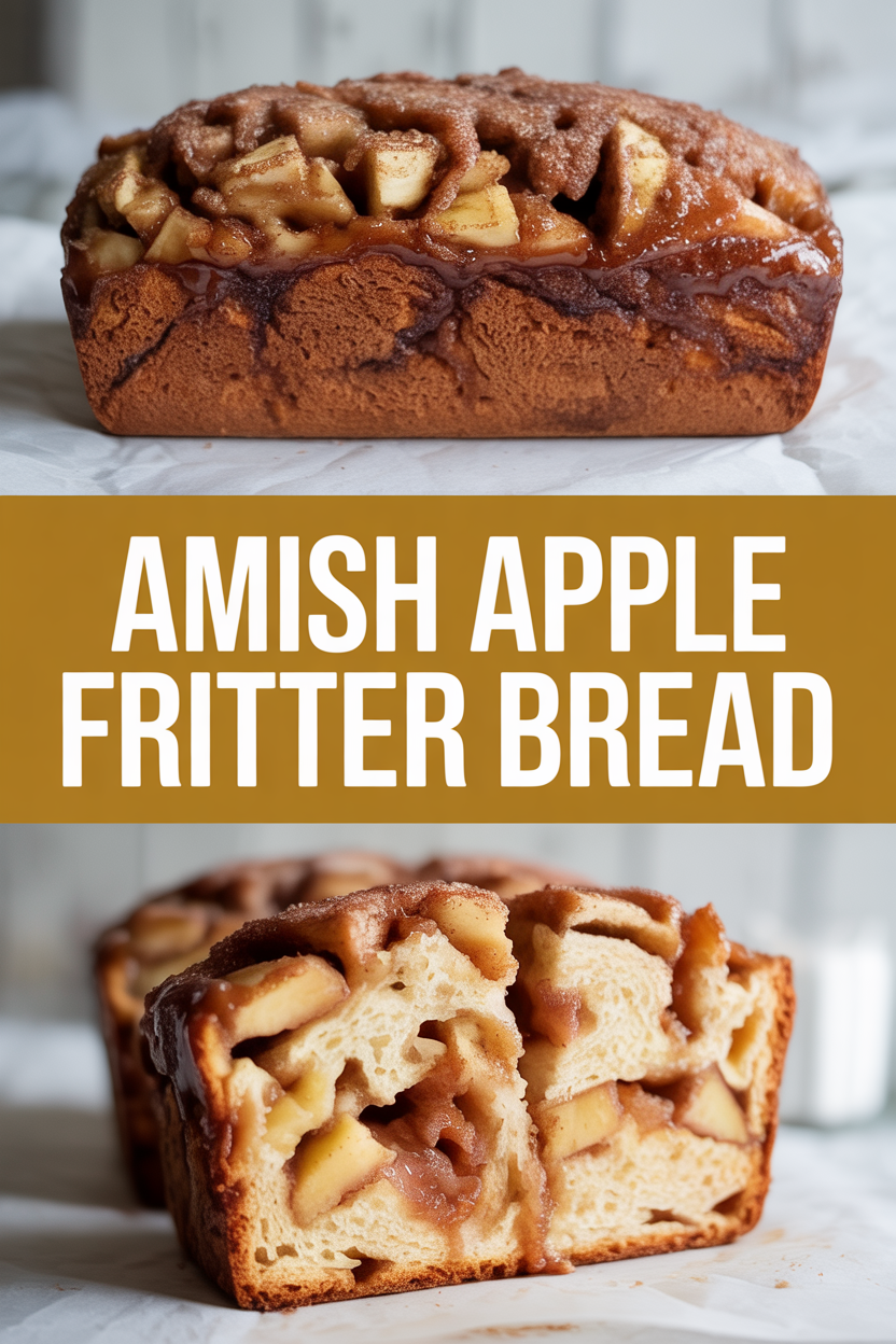 Amish Apple Fritter Bread