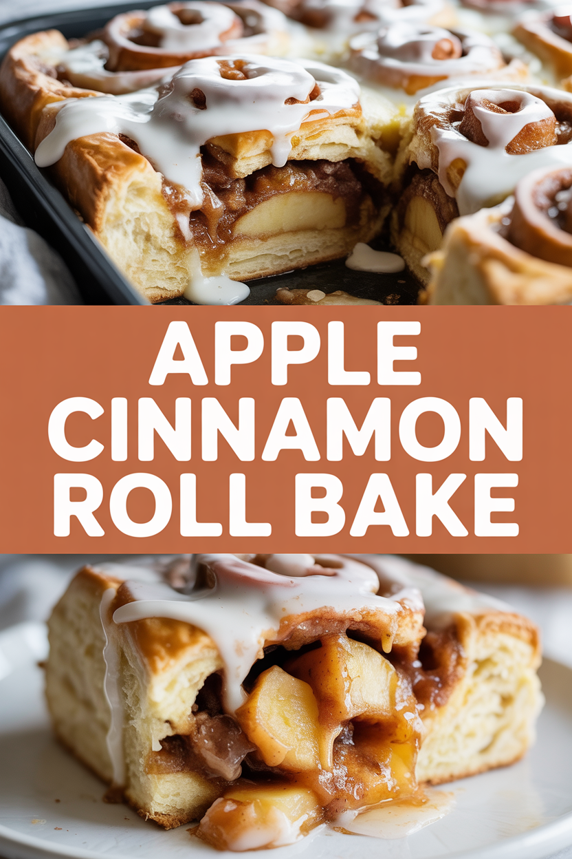 Apple Cinnamon Roll Bake
