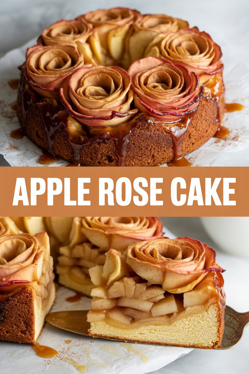 Apple Rose Cake