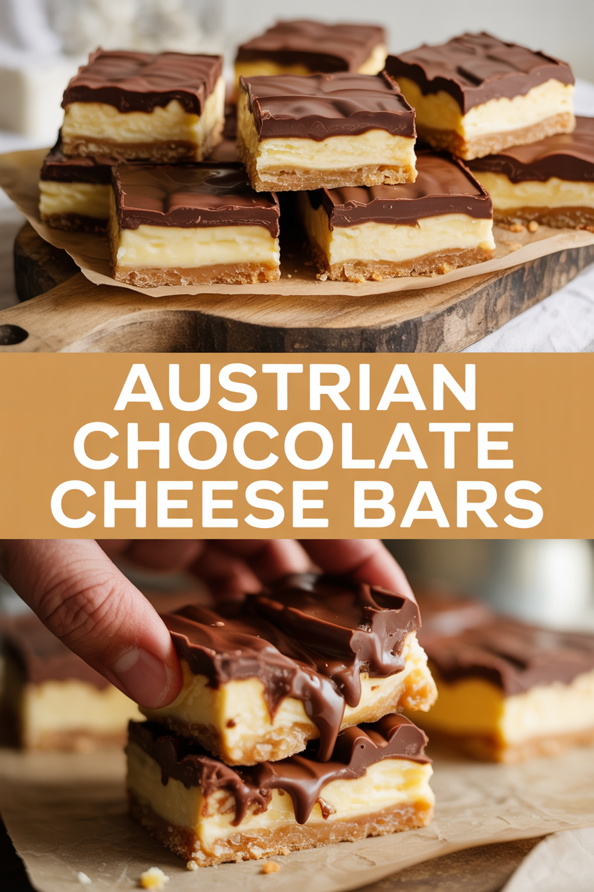 Austrian Chocolate Cream Cheese Bars