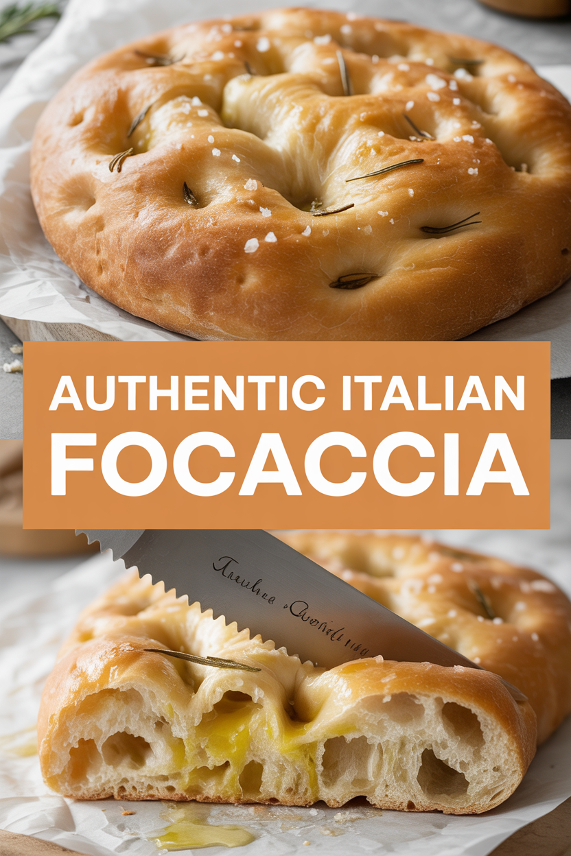Authentic Italian Focaccia