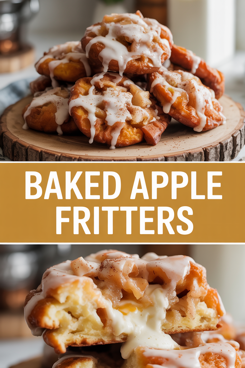 Baked Apple Fritters