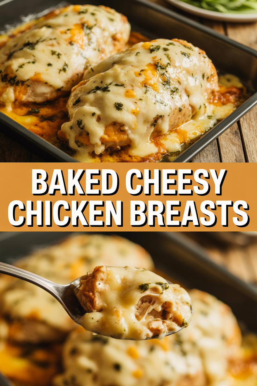Baked Cheesy Chicken Breasts