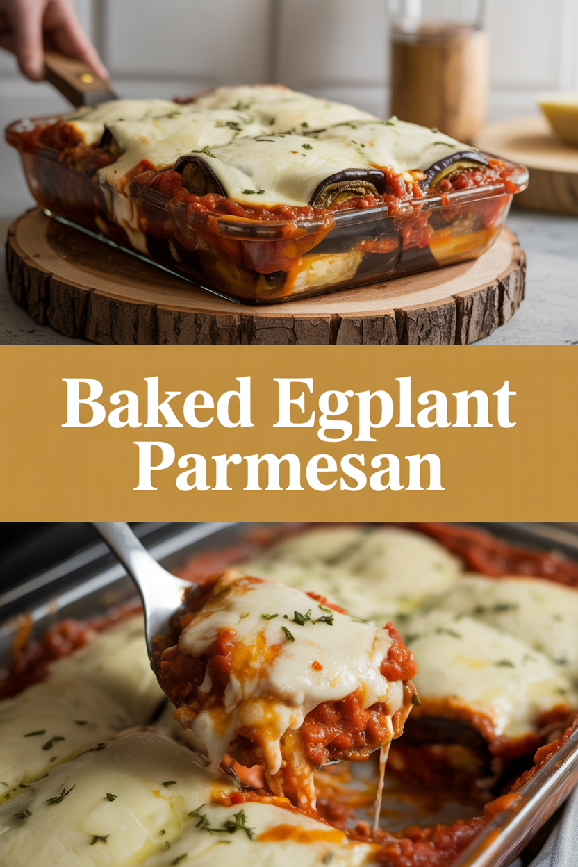 Baked Eggplant Parmesan