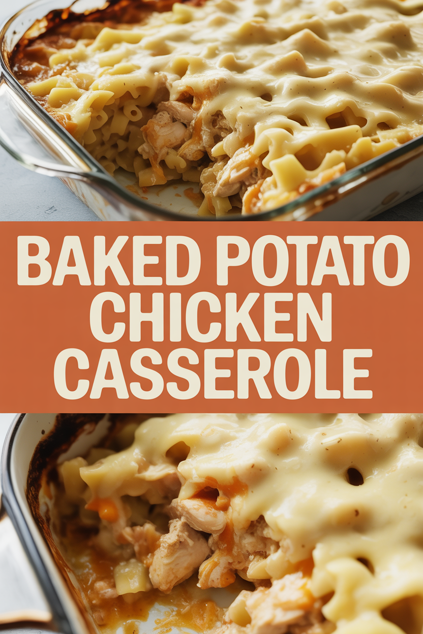 Baked Potato Chicken Casserole