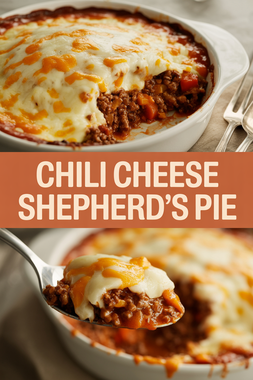 Chili Cheese Shepherds Pie