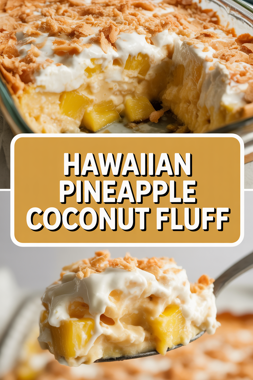 Hawaiian Pineapple Coconut Fluff