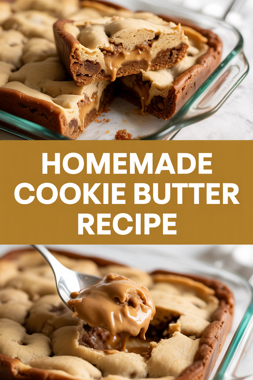 Homemade Cookie Butter Recipe