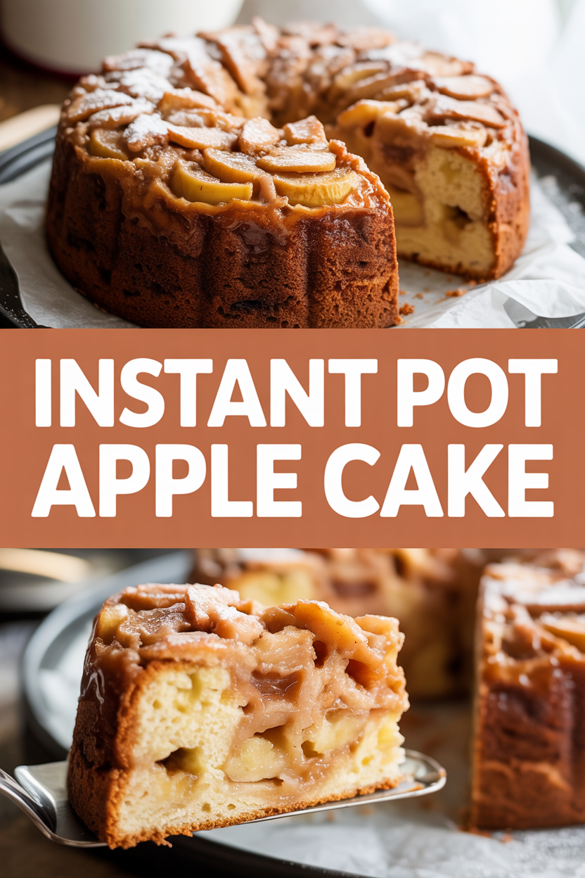 Instant Pot Apple Cake