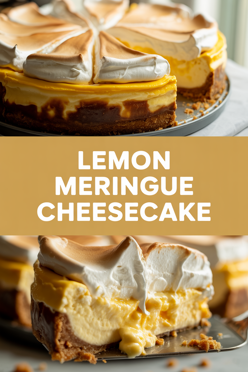 Lemon Meringue Cheesecake