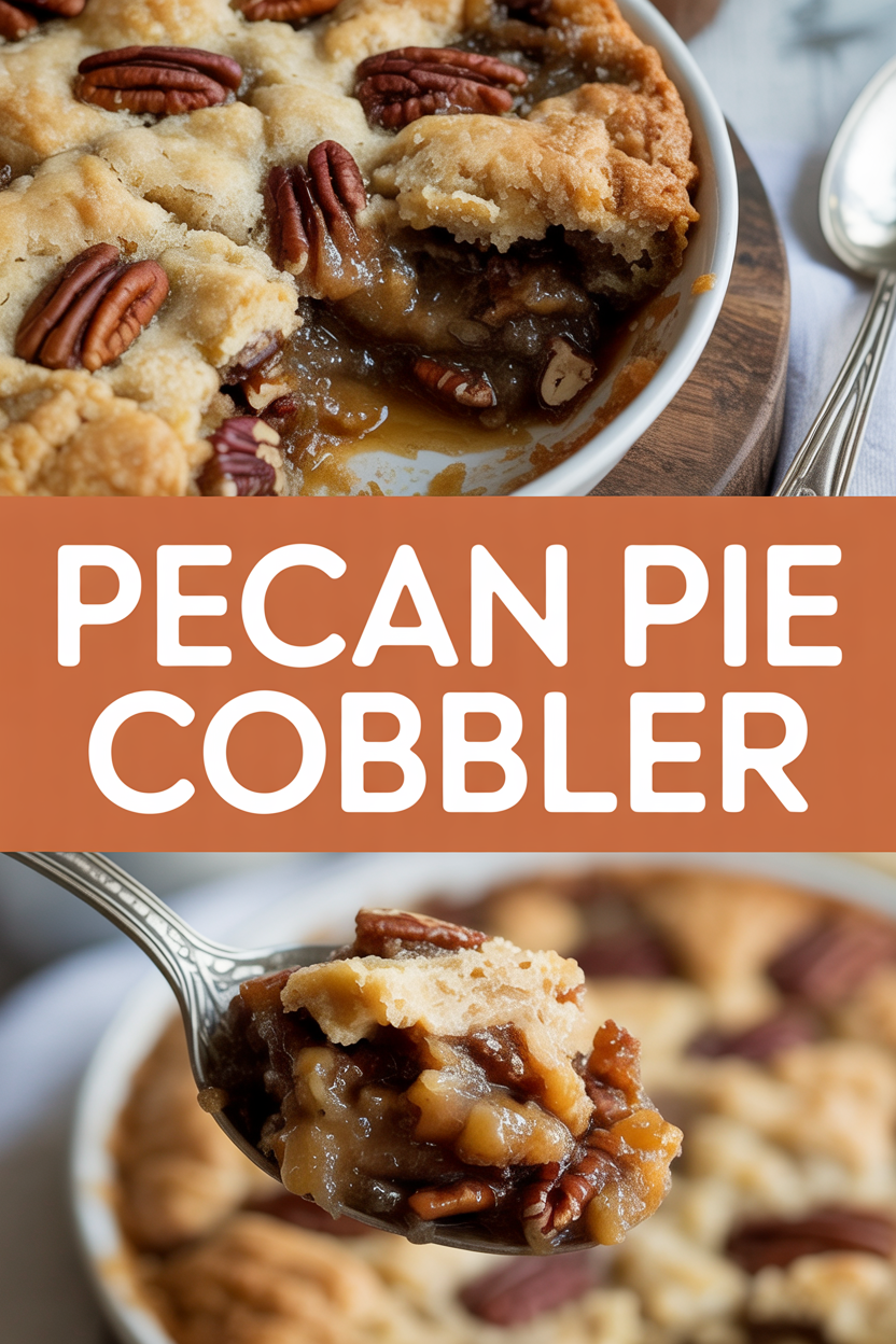 Pecan Pie Cobbler