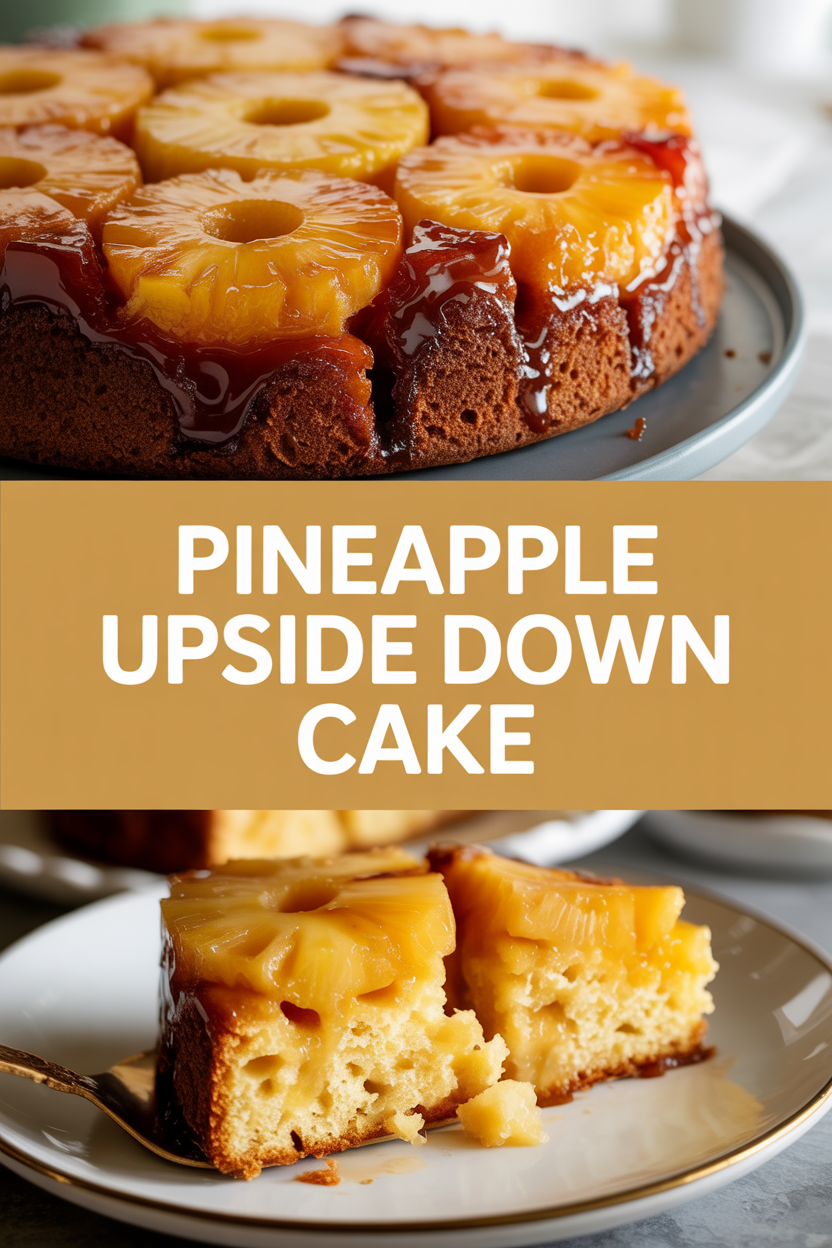 Pineapple Upside Down Cake