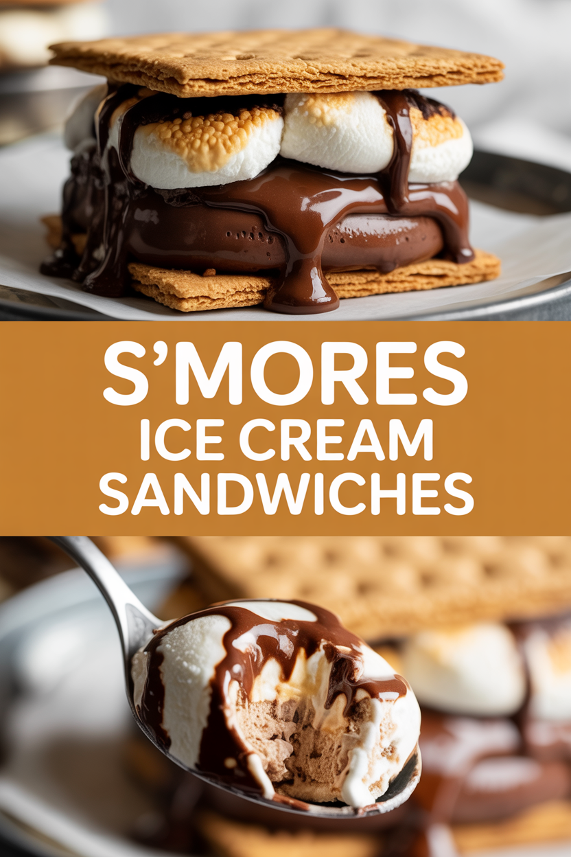 S’mores Ice Cream Sandwiches