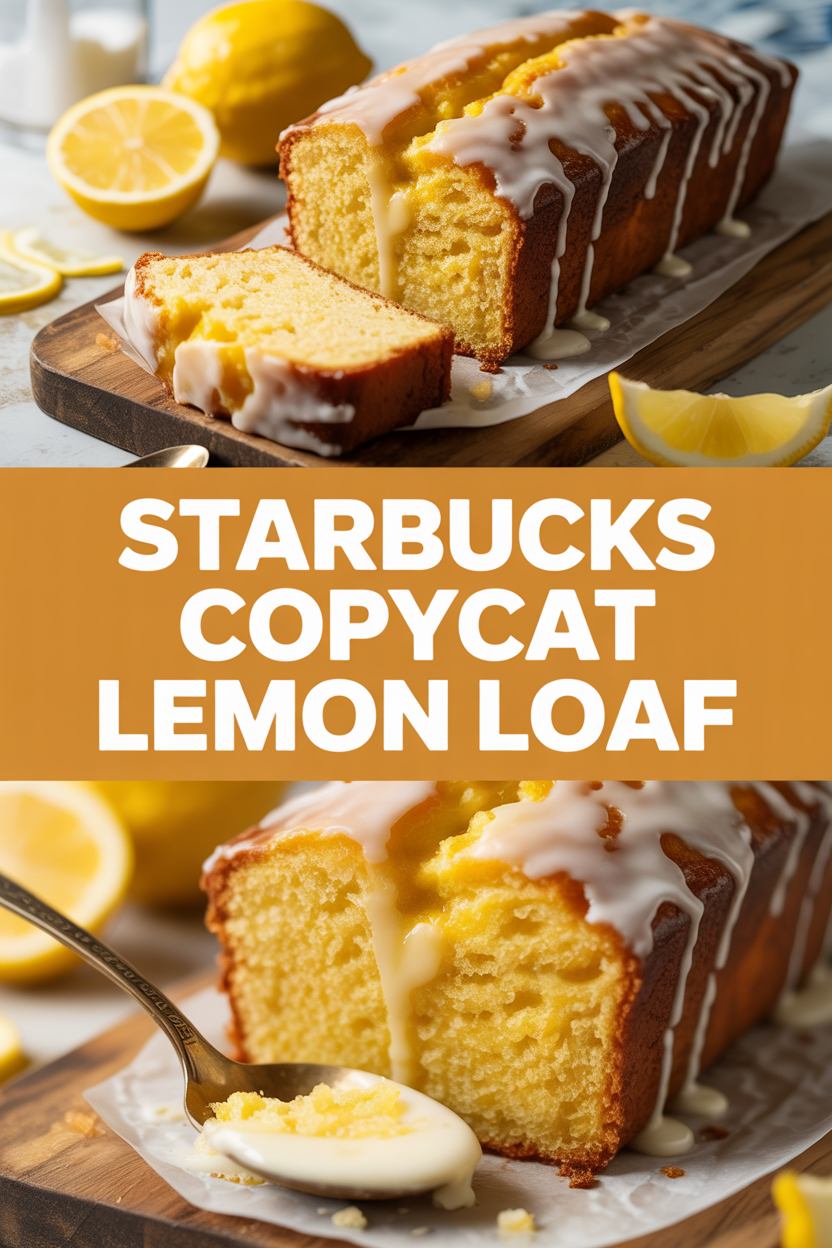 Starbucks Copycat Lemon Loaf