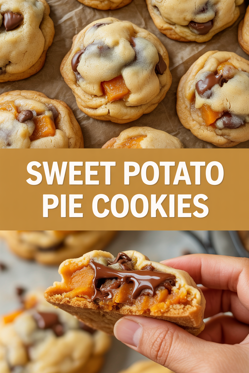 Sweet Potato Pie Cookies