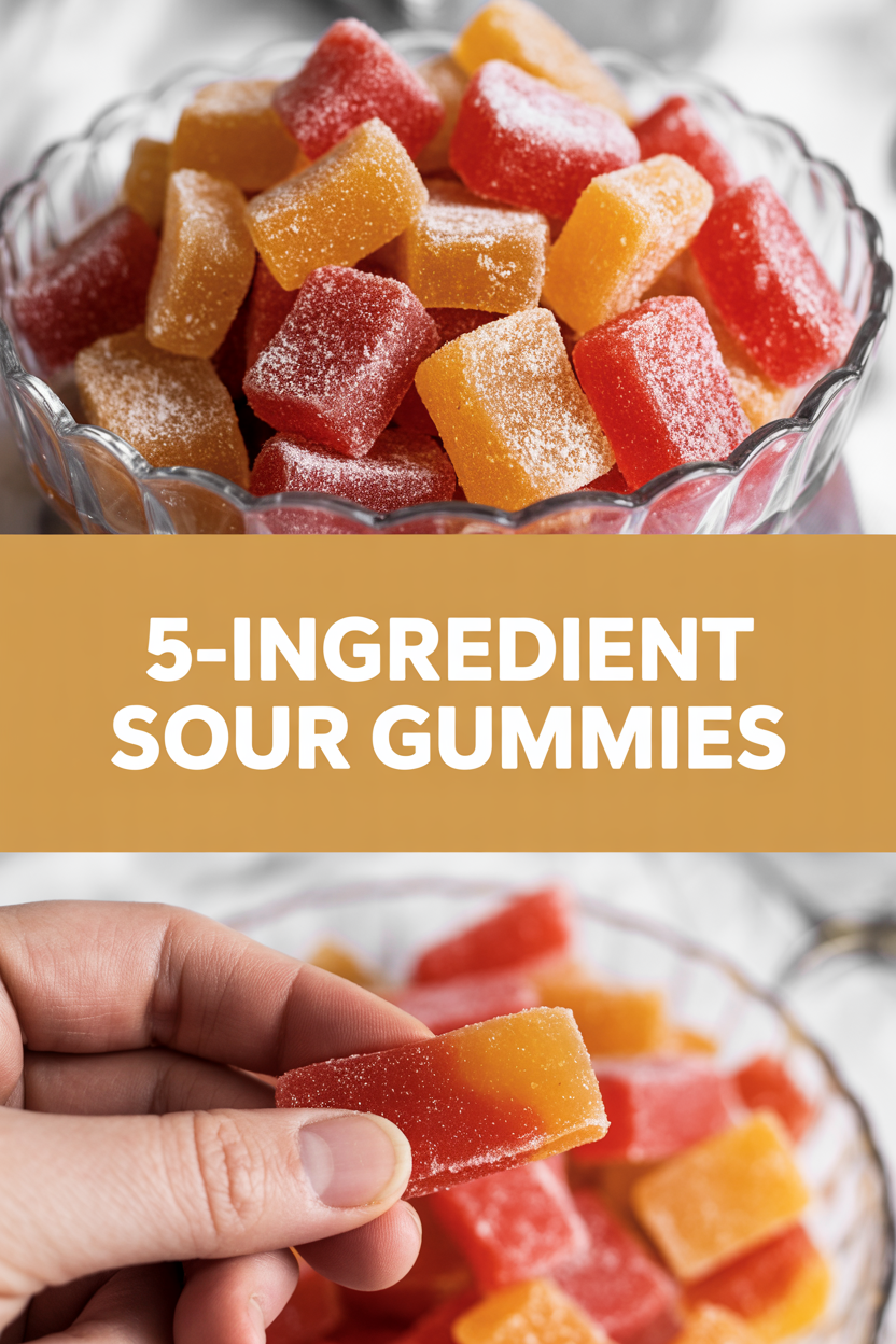 5-Ingredient Sour Gummies